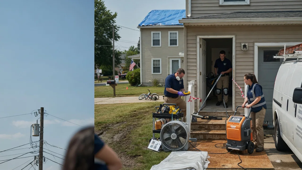Water Damage Repair in Brenham, TX near me